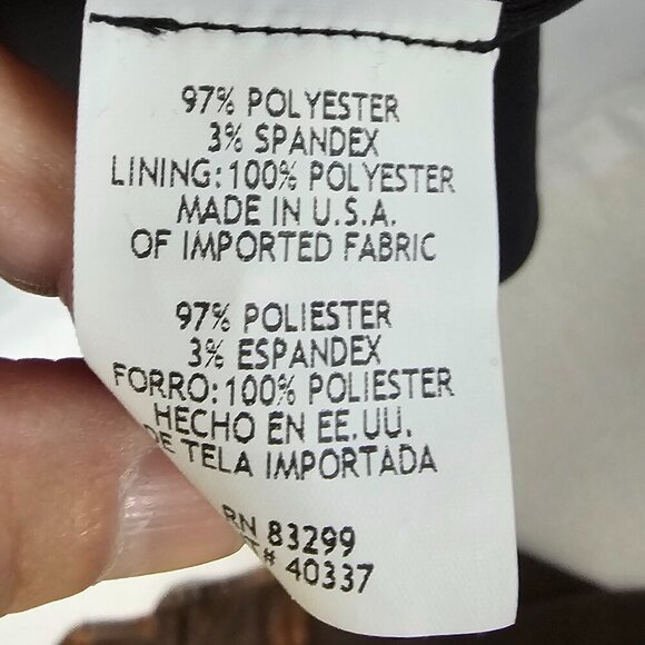 Onyx Nite Black Gray Leopard Cocktail Dress Sleeveless Satin Formal 20W - Picture 12 of 14